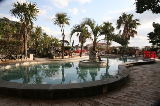 Jeju volcanic hot springs